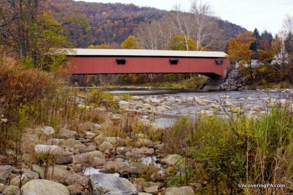 Forksville Covered Bridge - Visiting the Covered Bridges of Sullivan County, Pennsylvania