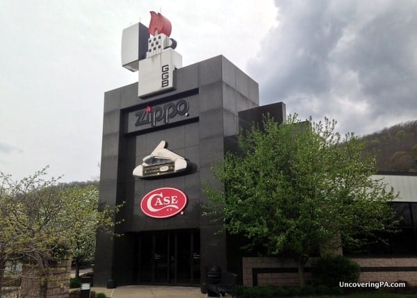 Visiting the Zippo Museum in Bradford County, PA.
