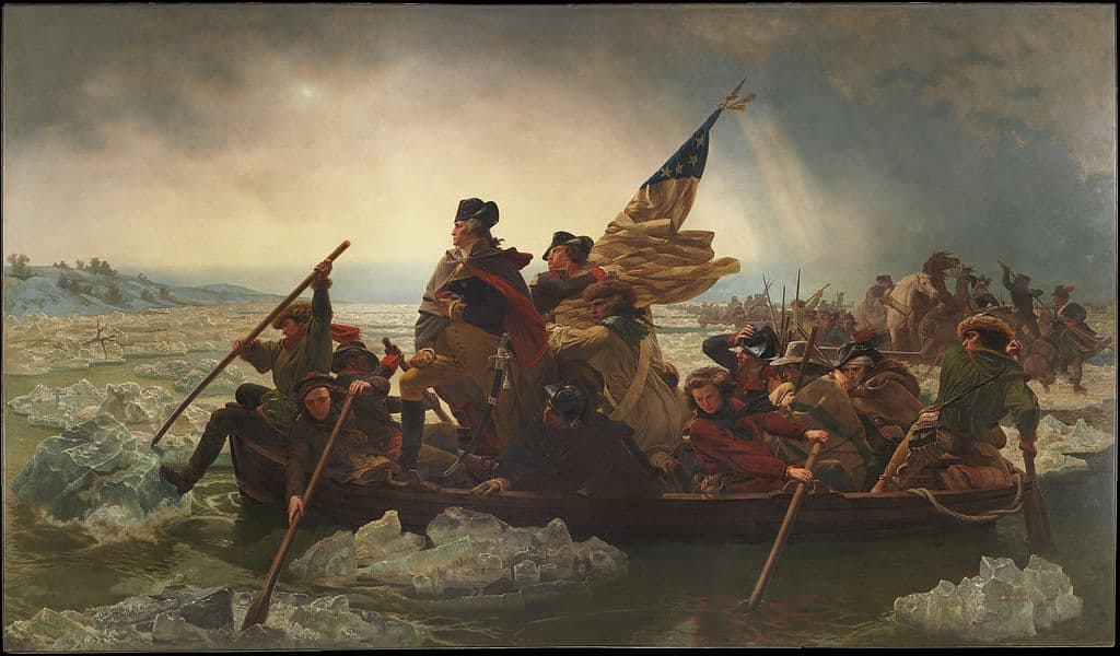 Emanuel Leutze's very stylized painting of Washington crossing the Delaware is known by many and has led to many incorrect assumptions about the event.