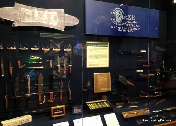 Case Knives at the Zippo/Case Museum in Bradford, Pennsylvania.