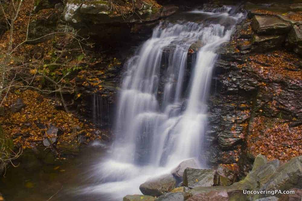 Big Run Falls in State Game Lands 13, Sullivan County, Pennsylvania