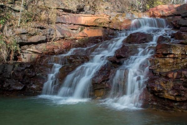 How to get to Little Paint Falls near Windber, Pennsylvania