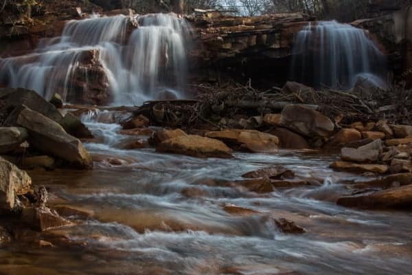 Paint Falls in Somerset County, Pennsylvania