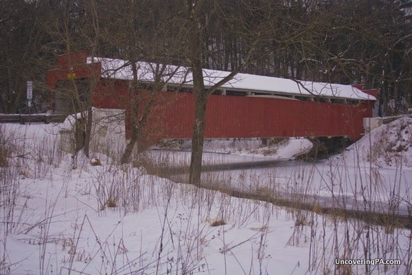 How to get to Geiger's Covered Bridge in Lehigh County, Pennsylvania.