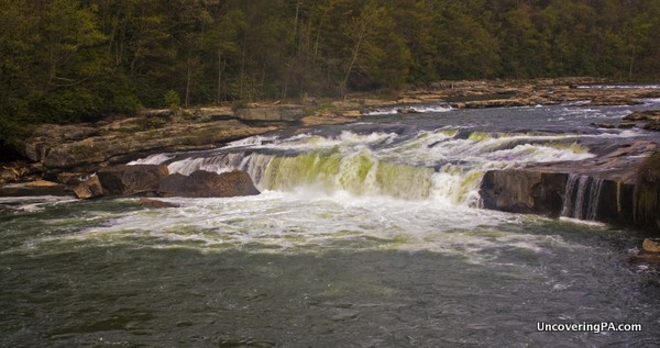 Ohiopyle Falls in Ohiopyle State Park, Pennsylvania