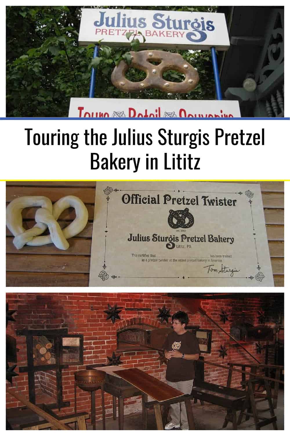 Touring the Julius Sturgis Pretzel Bakery in Lititz Uncovering PA