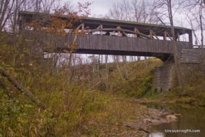 Knapp Covered Bridge in Bradford County, Pennsylvania