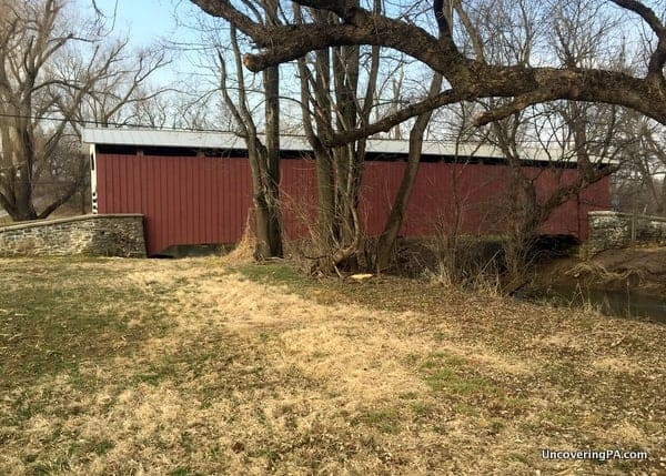 Lime Valley Covered Bridge in Lancaster County, PA
