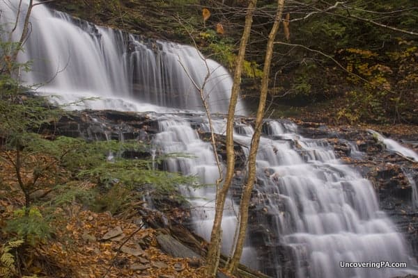 Mohawk Falls in Ricketts Glen State Park