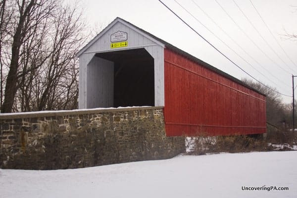Mood's Covered Bridge in Perkasie, Pennsylvania