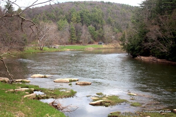 The Clarion River in Cook Forest State Park in Pennsylvania