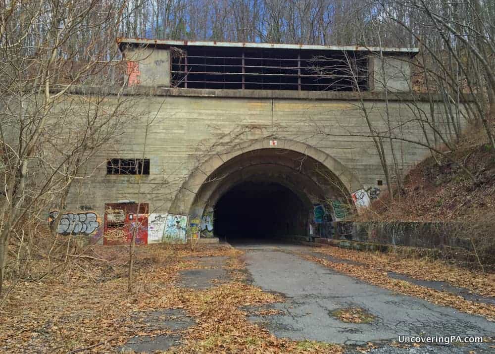 How to get to the abandoned Pennsylvania Turnpike - Rays Hill Tunnel