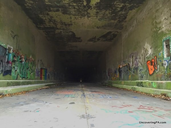 Rays Hill Tunnel in Breezewood, PA.