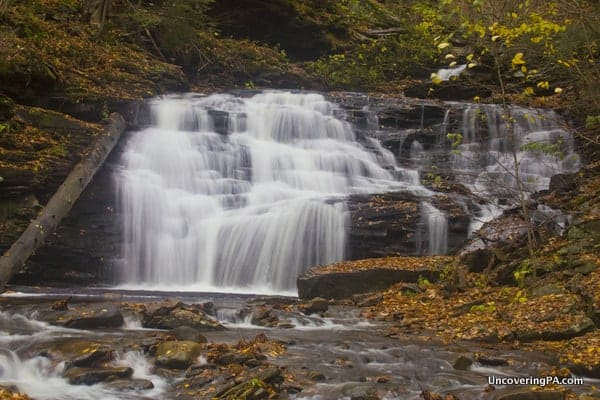 Mohican Falls in Ricketts Glen State Park