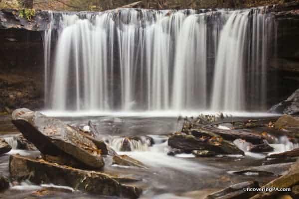 Oneida Falls in Ricketts Glen State Park, Pennsylvania