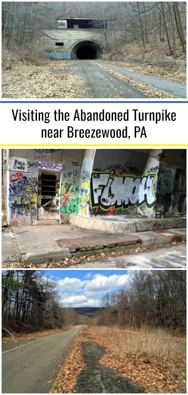 Visiting the Abandoned PA Turnpike near Breezewood, Pennsylvania ...