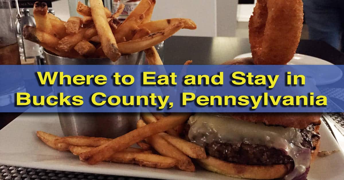 Where to eat in Bucks County PA
