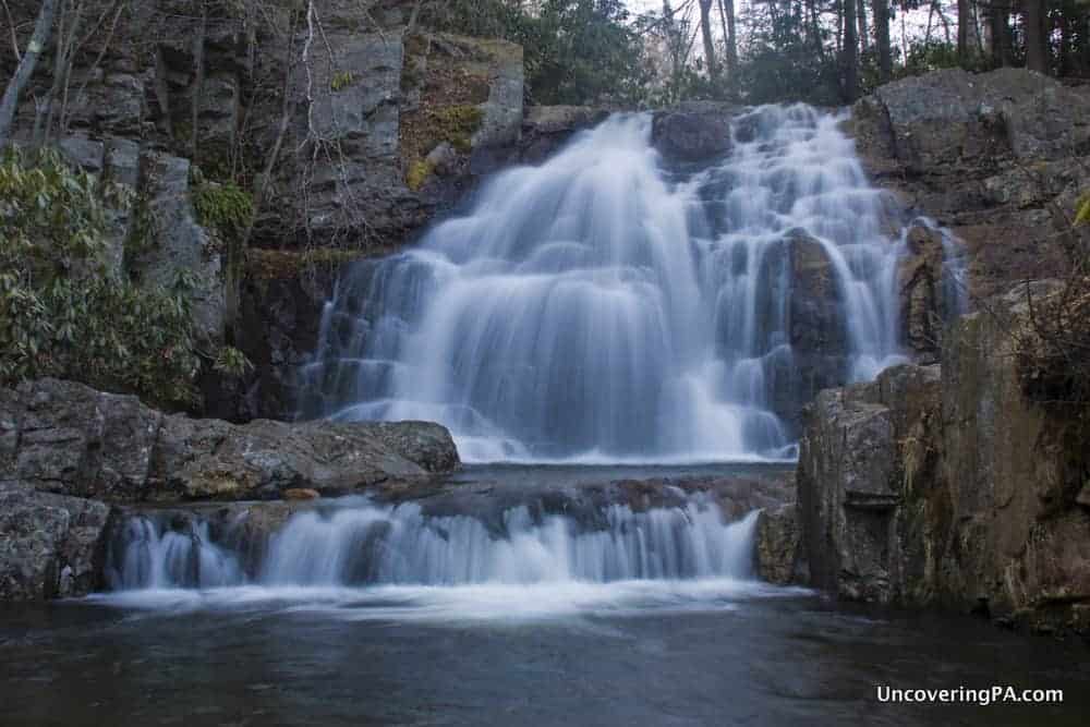 How to Get to Hawk Falls in Hickory Run State Park, Carbon County, PA