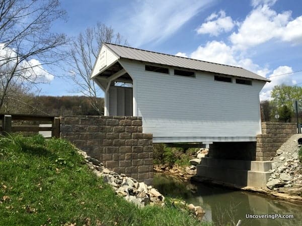 Lippincott Covered Bridge in Greene County, PA