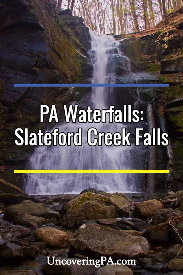 Pennsylvania Waterfalls: Visiting the Waterfalls of Slateford Creek