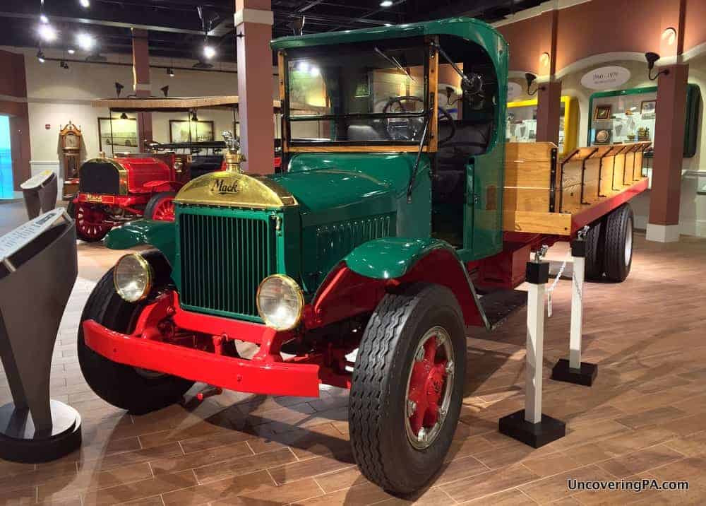 Touring the Mack  Trucks  Historical Museum  in Allentown 