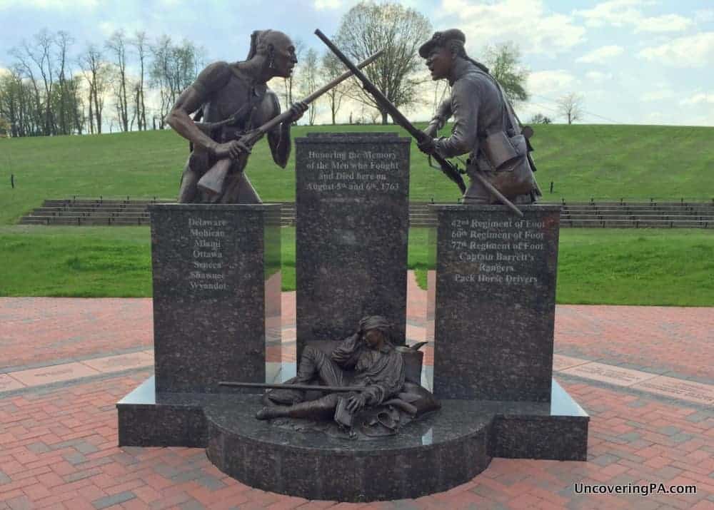 Visiting Bushy Run Battlefield to Learn the Amazing History of Pontiac's Rebellion - Uncovering PA