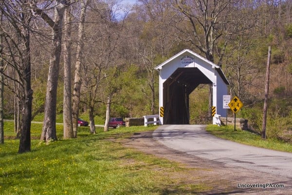 How to get to White Covered Bridge in Greene County, PA.