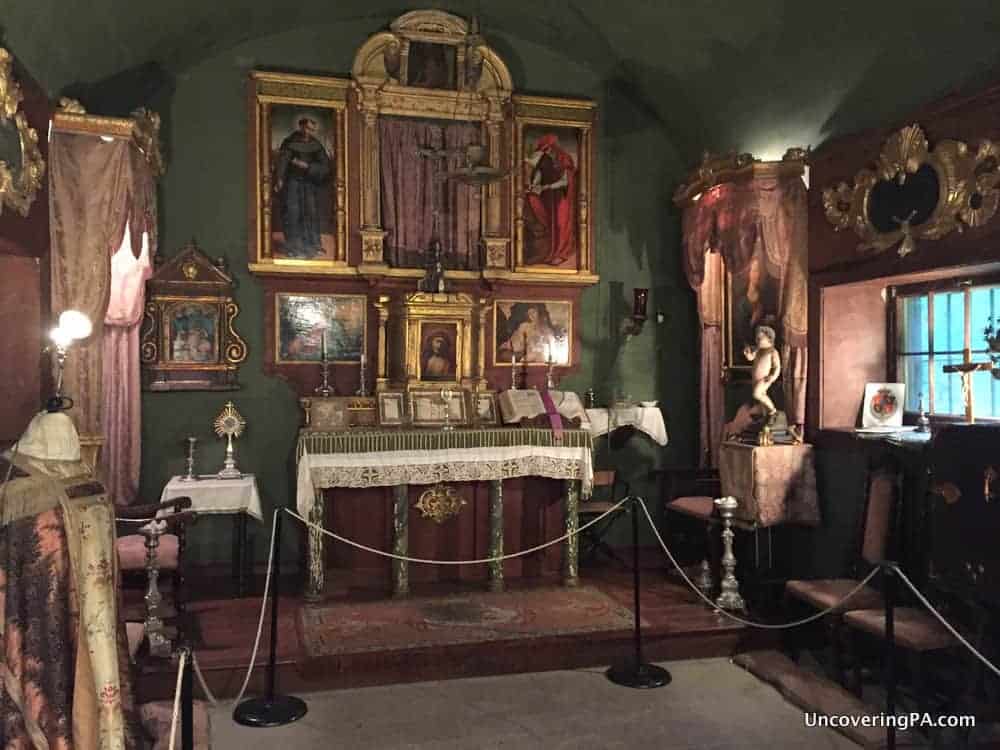 Places to see in Pennsylvania before you die: Columbus Chapel and Boal Mansion