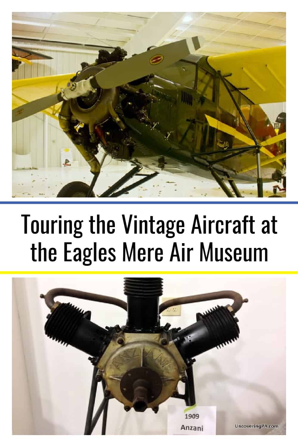 Touring the Vintage Aircraft at the Eagles Mere Air Museum - Uncovering PA