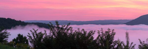 Things to do at Raystown Lake: Sunrise at Ridenour Overlook