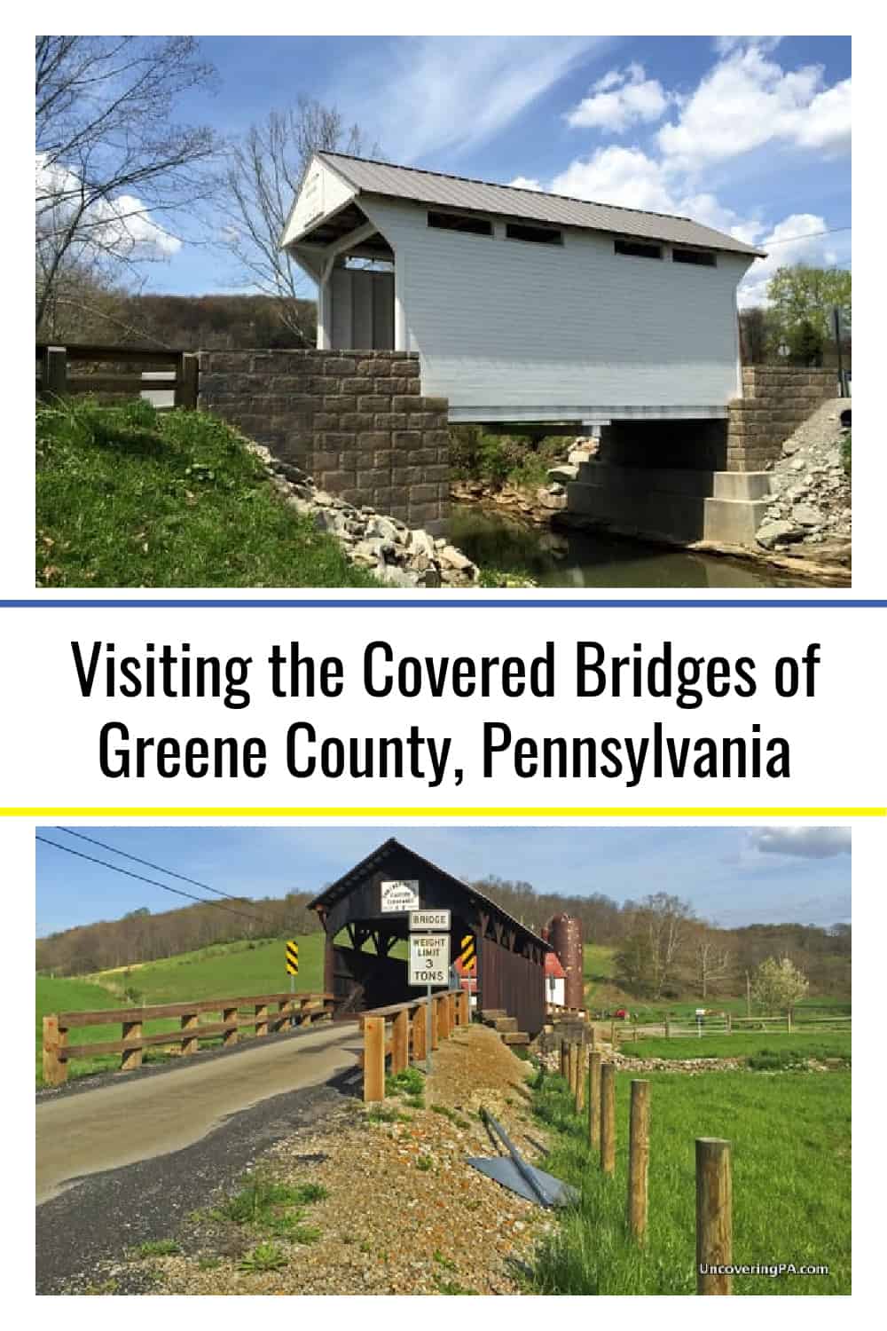 Visiting the Covered Bridges of Greene County, Pennsylvania - Uncovering PA