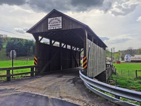 How to get to Neddie Woods Covered Bridge in Greene County PA