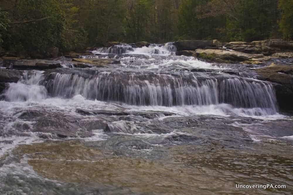 The Cascades Waterfalls in Ohiopyle State Park