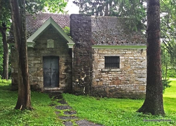 Outside the Columbus Chapel Boalsburg, PA