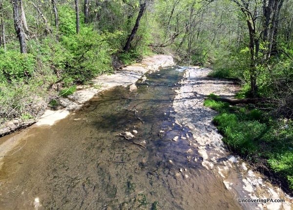 How to get to Robinson Falls in Connellsville, PA