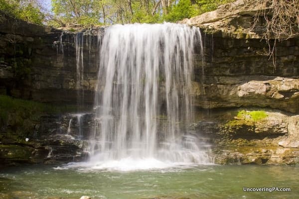 How to get to Robinson Falls in Connellsville, PA