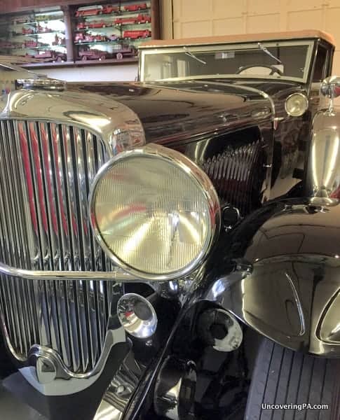 Duesenberg at the Swigart Museum in Huntingdon, Pennsylvania