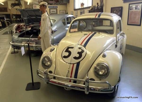 Herbie the Love Bug Swigart Museum in Pennsylvania