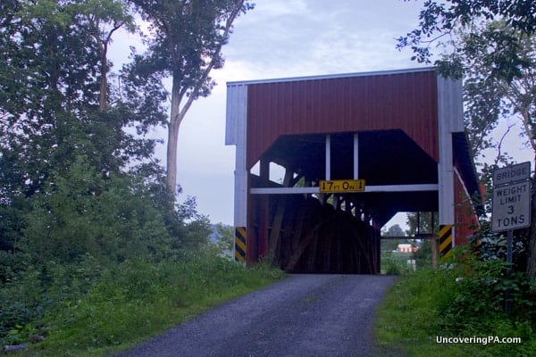 Keefer Mills Covered Bridge in Montour County, PA