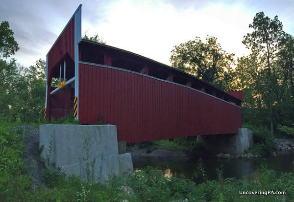 How to get to Keefer Mills Covered Bridge in Montour County, Pennsylvania