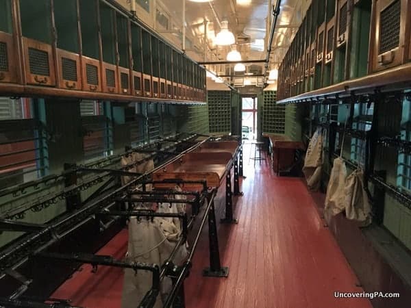 Mail Train Car Steamtown National Historic Site Scranton Pennsylvania