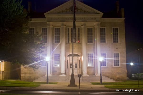 Tioga County Courthouse in Wellsboro, Pennsylvania