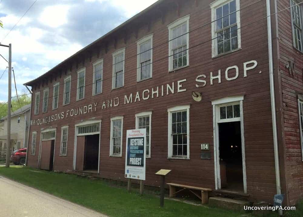 WA Young and Sons Machine Shop and Foundry in Rices Landing PA