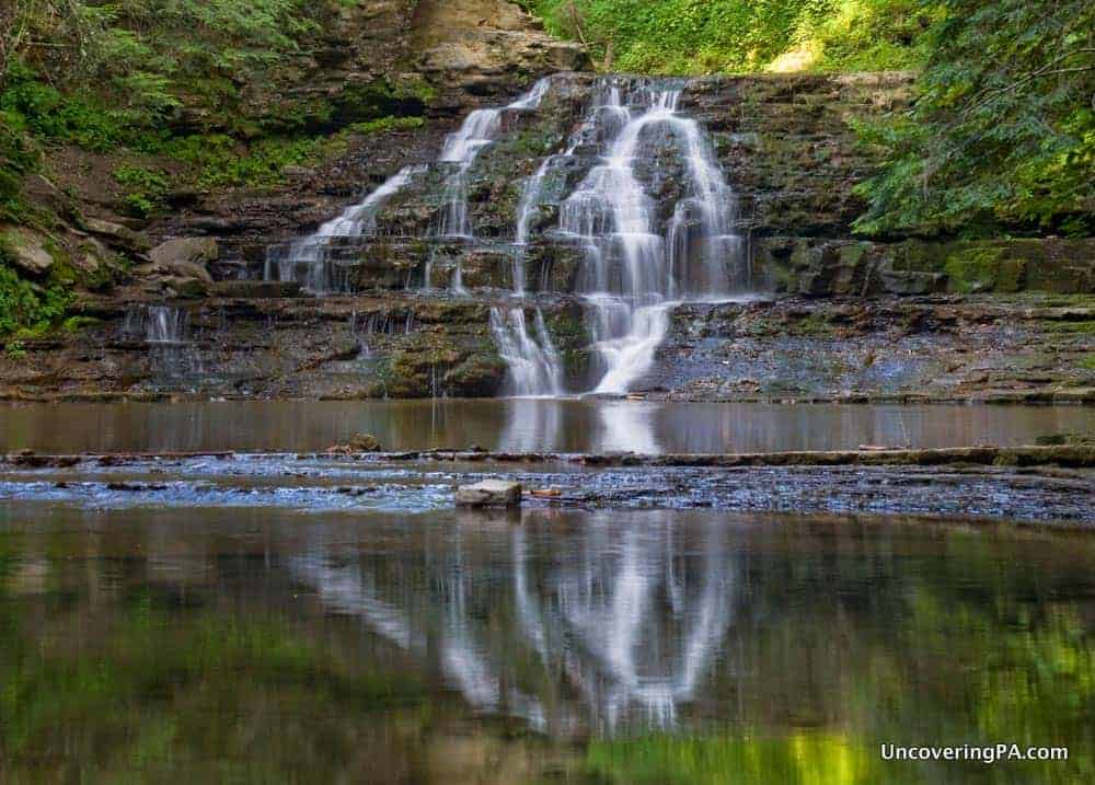 Campgrounds with clearance waterfalls near me