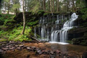 How to Get to Rosecrans Falls and McElhattan Falls in Clinton County, PA