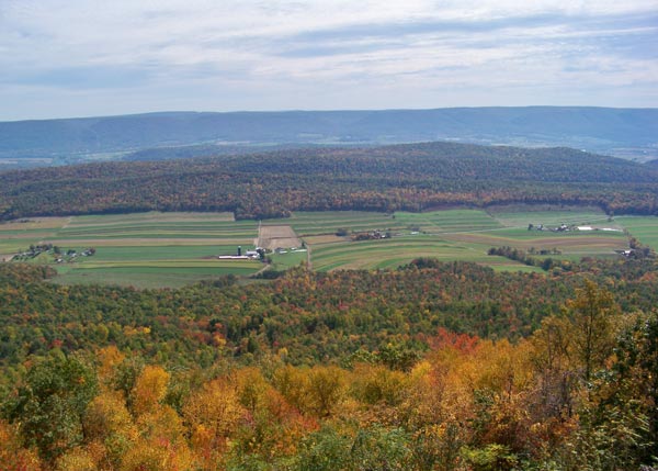 View-from-Jacks-Mountain-of-Big-Valley PA