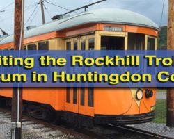 Riding Streetcars at the Rockhill Trolley Museum