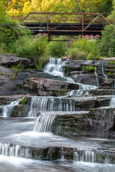 Tanners Falls near Honesdale, Pennsylvania