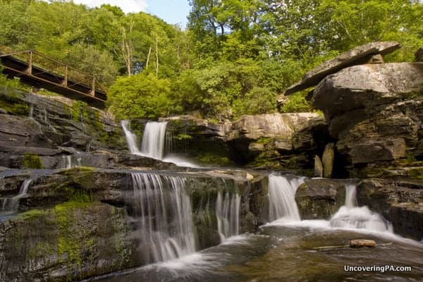 Visiting Tanners Falls in State Game Lands 159