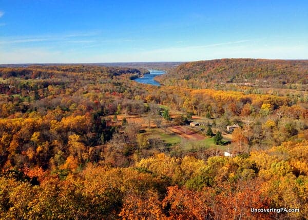 Autumn view from Bowmans Hill Tower